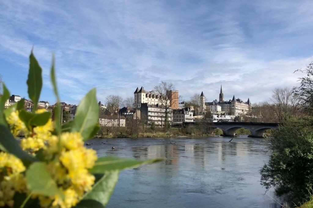 Magnolia : Superbe Deux-Pieces Quartier Du Chateau Pau Buitenkant foto